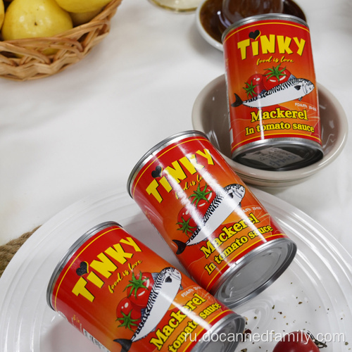 Лучшие продажи высококачественной скумбрии в томатном соусе